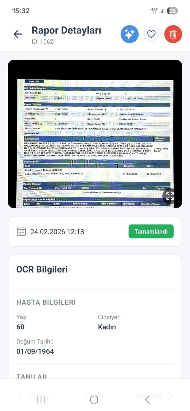 Rapor Detayları
